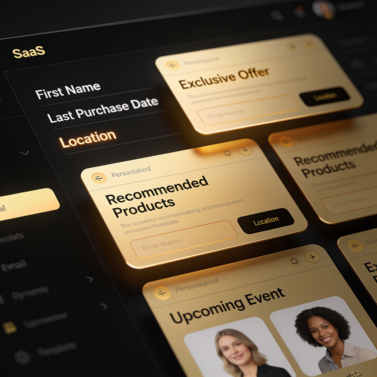 AI-powered email personalization dashboard showing contextual outreach that generates 1,000+ tailored emails in under 10 minutes with 10-20% reply rates